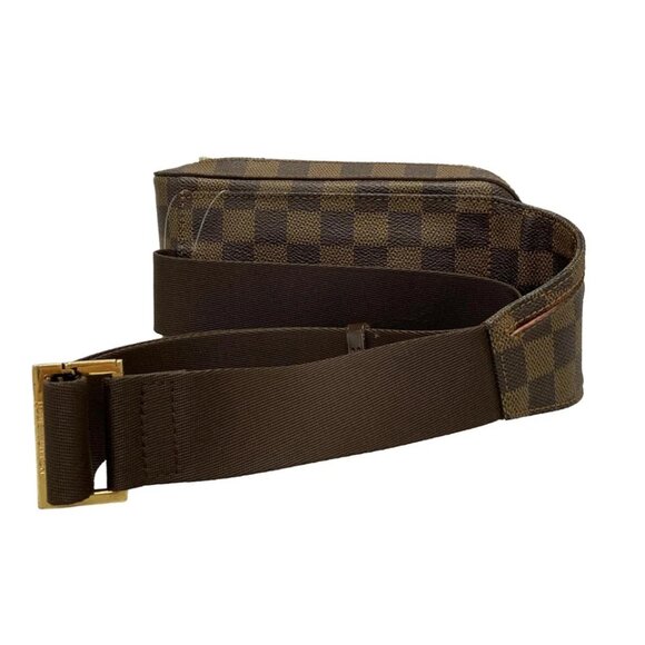 LOUIS VUITTON Geronimos Ebene Damier Bum Bag Damier Canvas 545-090125 - Picture 2 of 14